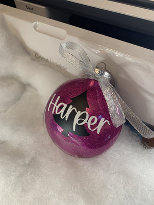 Personalized Kitty Ornaments