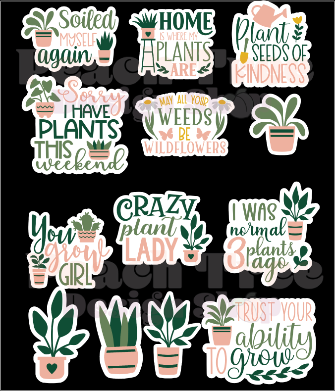 Plants Sticker pack - Plants - Sticker