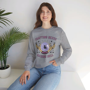 Crafting Hexes Crewneck Sweatshirt