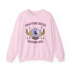 Crafting Hexes Crewneck Sweatshirt