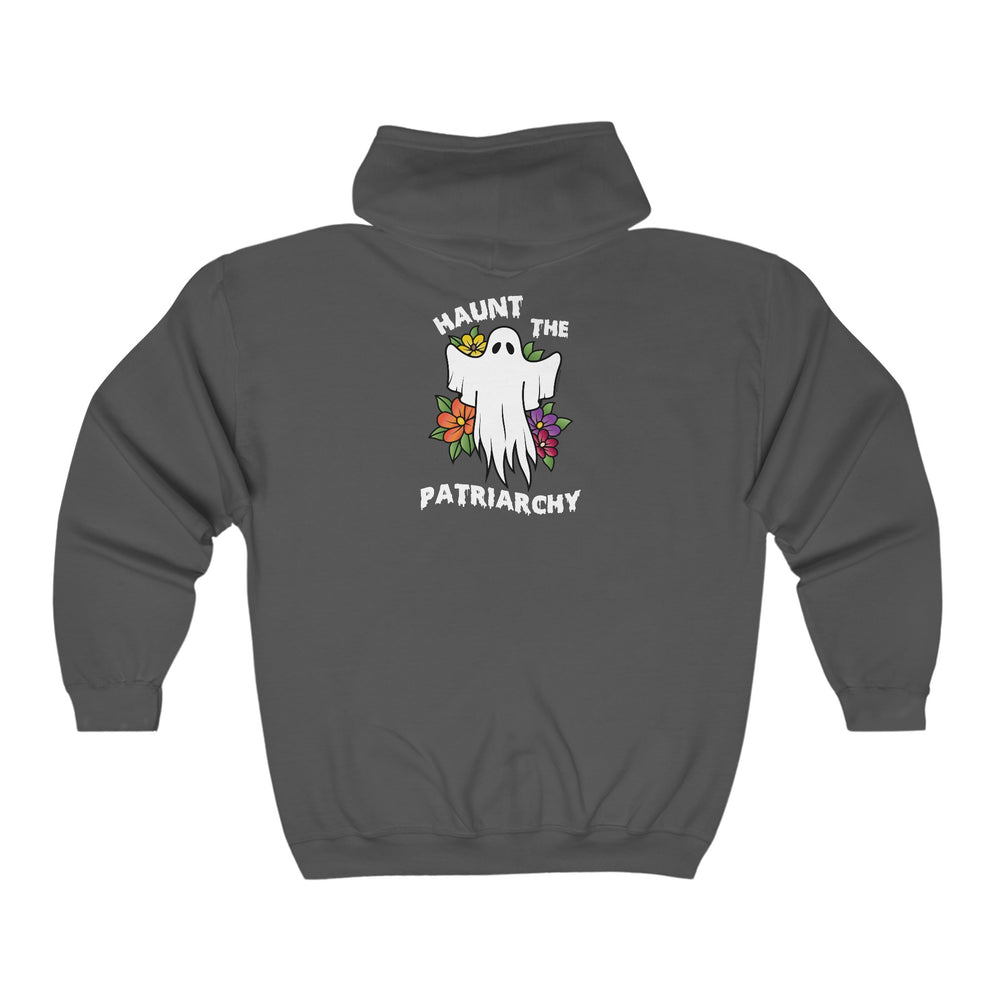 Haunt the Patriarchy Zip Up Hoodie