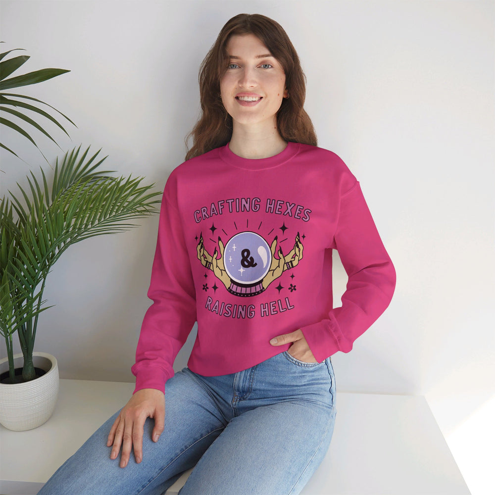 Crafting Hexes Crewneck Sweatshirt