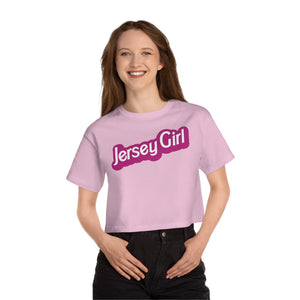 Jersey Girl Champion Women's Heritage Cropped T-Shirt