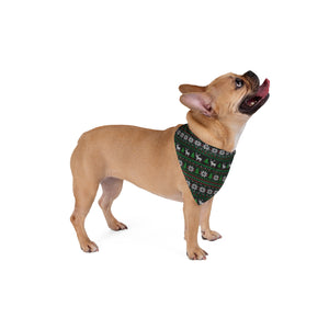 
            
                Load image into Gallery viewer, Ugly Holiday Sweater Pet Bandana
            
        
