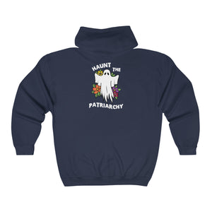 Haunt the Patriarchy Zip Up Hoodie