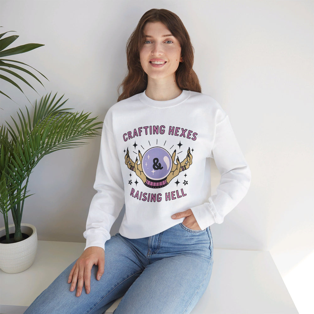 Crafting Hexes Crewneck Sweatshirt