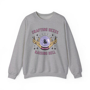 Crafting Hexes Crewneck Sweatshirt