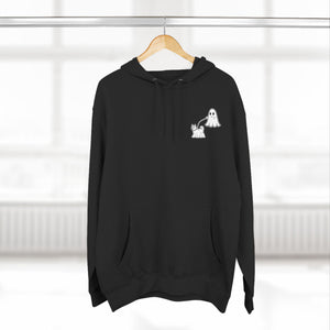 Halloween Ghost Walking Dog Hoodie