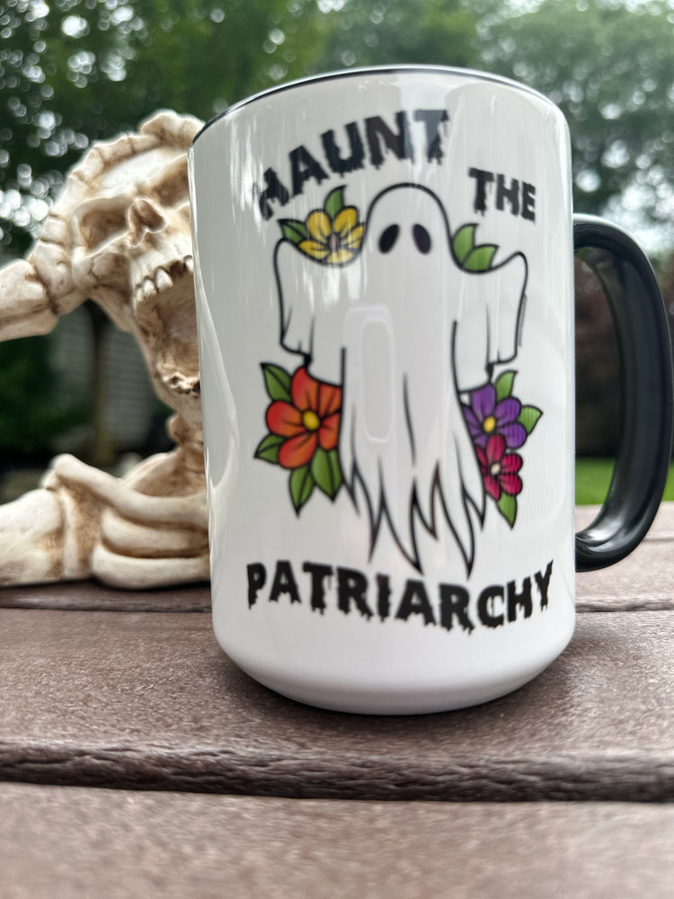 Haunt The Patriarchy Ghost Mug