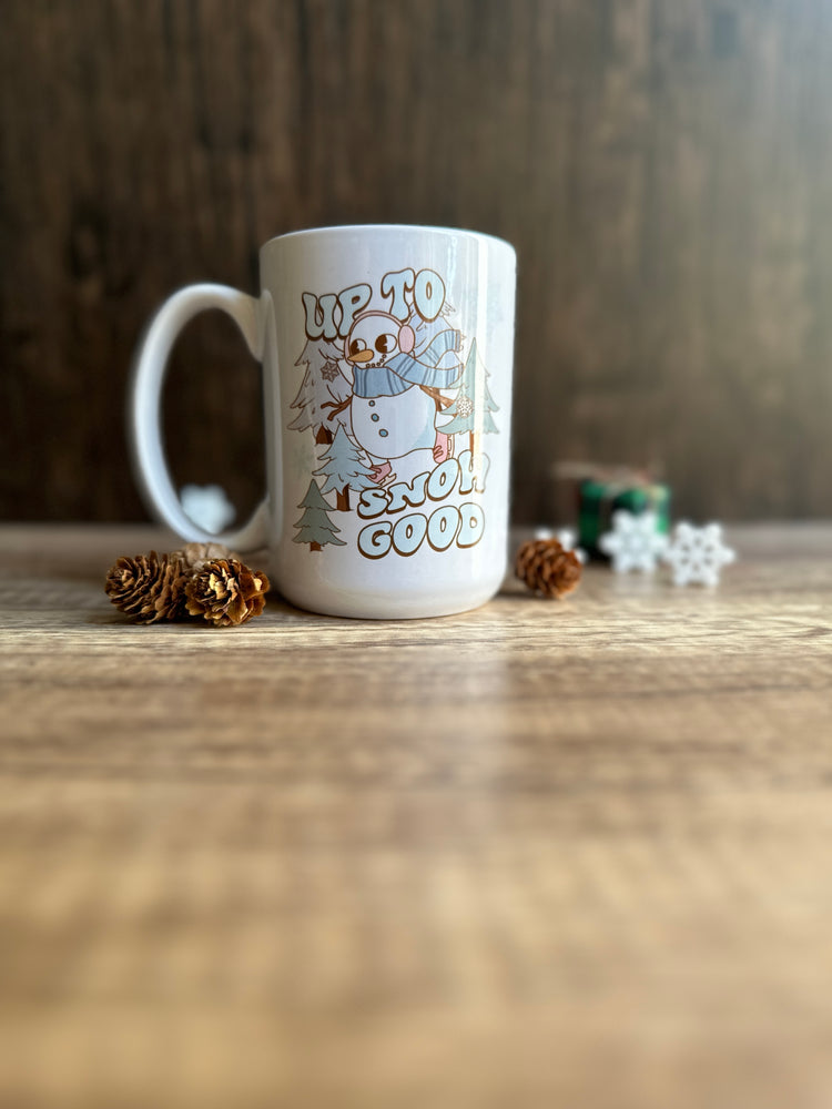 Holiday Mug Gift, Retro Christmas Mug