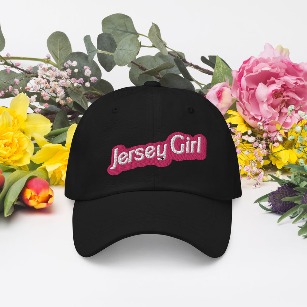 Jersey Girl Cute Baseball Dad Cap