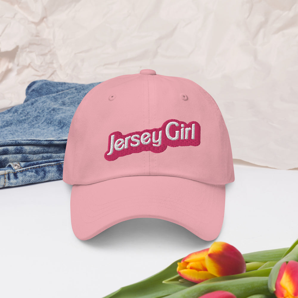 Jersey Girl Cute Baseball Dad Cap