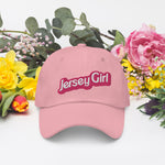 Jersey Girl Cute Baseball Dad Cap