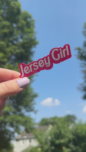 
            
                Load and play video in Gallery viewer, Jersey Girl Sticker
            
        