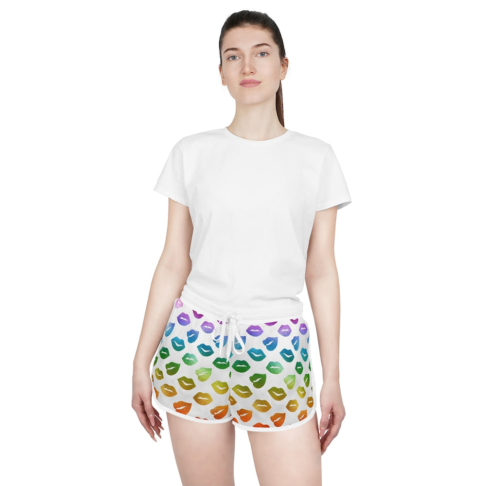 These Lips Say Gay Relaxed Shorts (AOP)