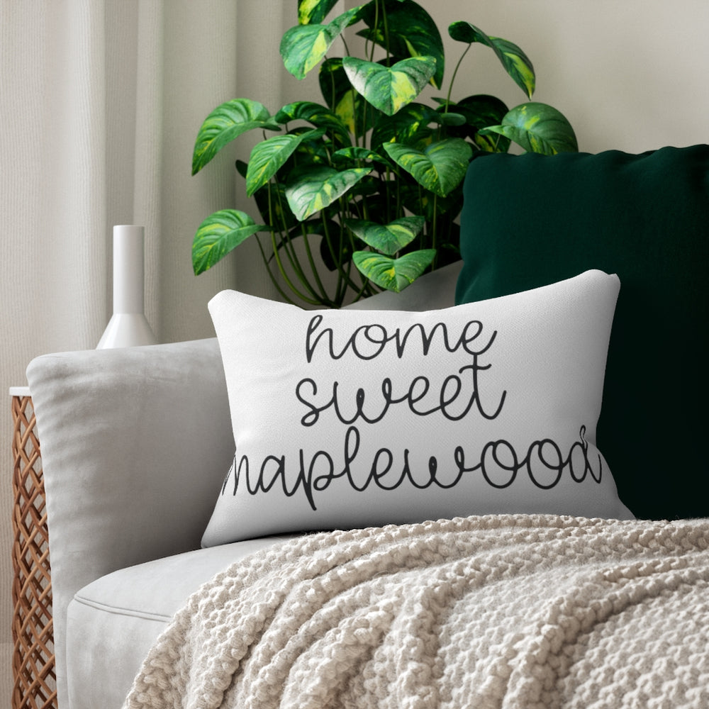 Home Sweet Maplewood Lumbar Pillow