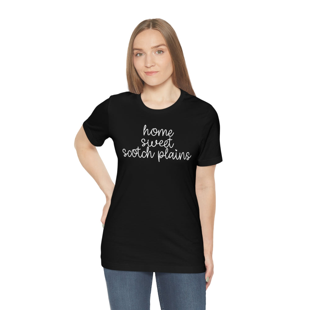 Home Sweet Scotch Plains NJ Unisex Jersey Short Sleeve Tee