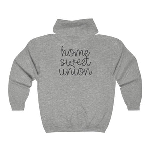 Home Sweet Union Full Zip Hooded Sweatshirt