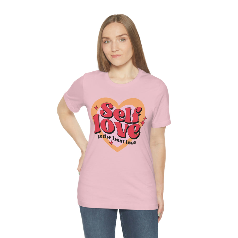 
            
                Load image into Gallery viewer, Self Love Club Anti-Valentine&amp;#39;s Day Short Sleeve Tee
            
        