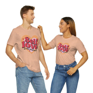 
            
                Load image into Gallery viewer, Self Love Club Anti-Valentine&amp;#39;s Day Short Sleeve Tee
            
        