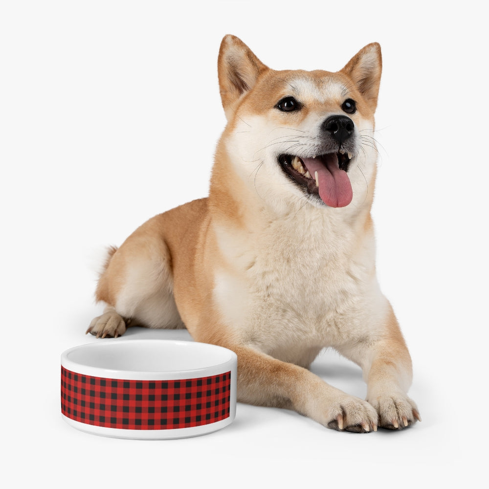 
            
                Load image into Gallery viewer, Buffalo Plaid Pet Bowl
            
        