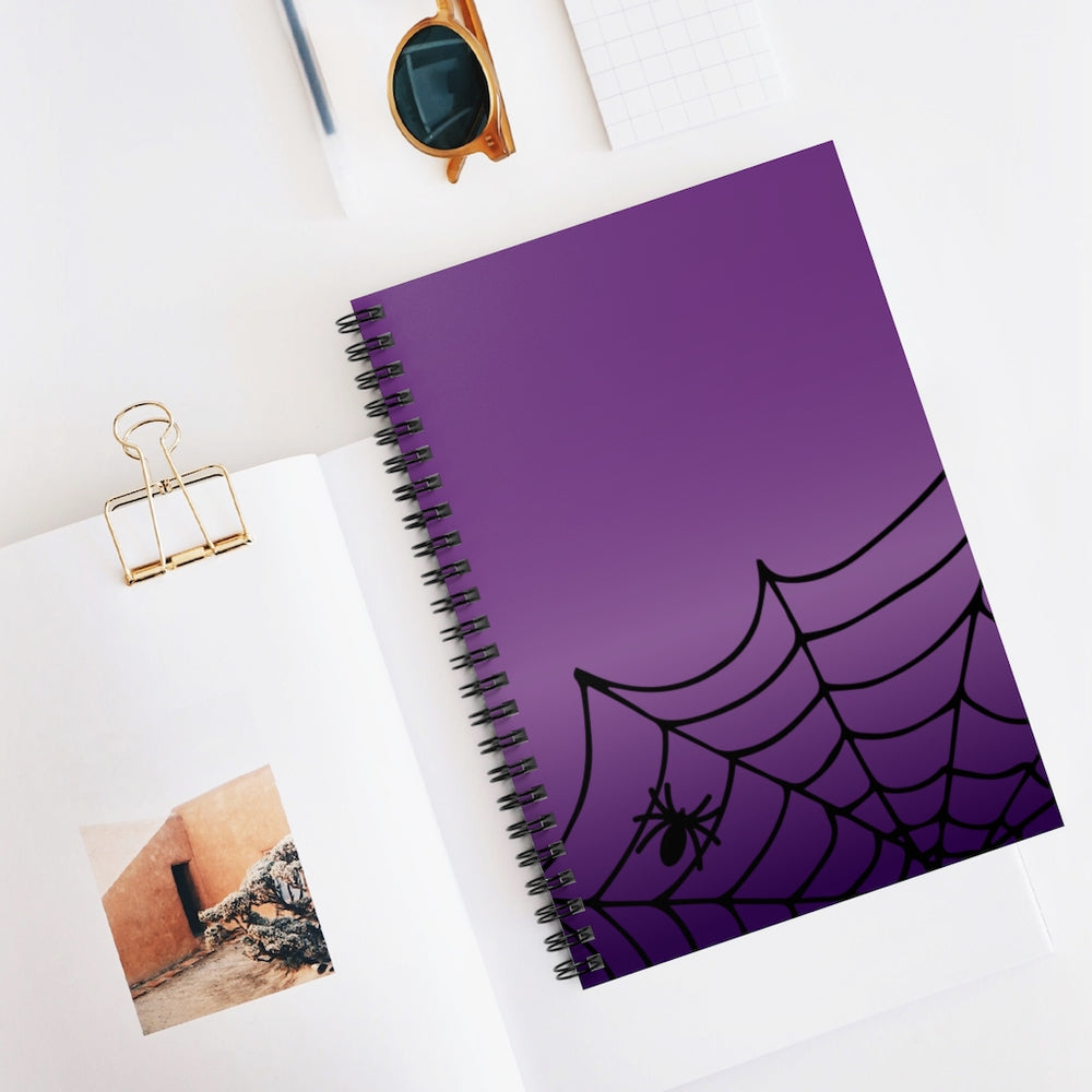 
            
                Load image into Gallery viewer, Web of Dreams Spiral Notebook - Ruled Line
            
        