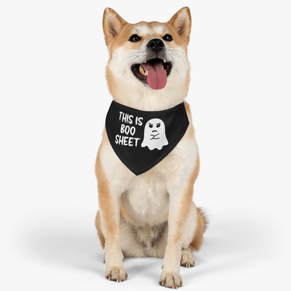 
            
                Load image into Gallery viewer, This is Boo Sheet Pet Bandana Collar
            
        