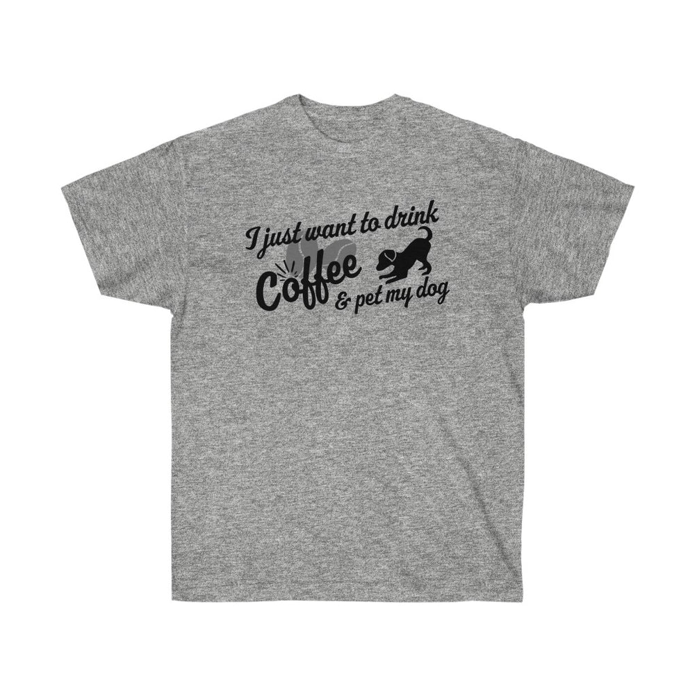 Coffee & Dogs Ultra Cotton Tee