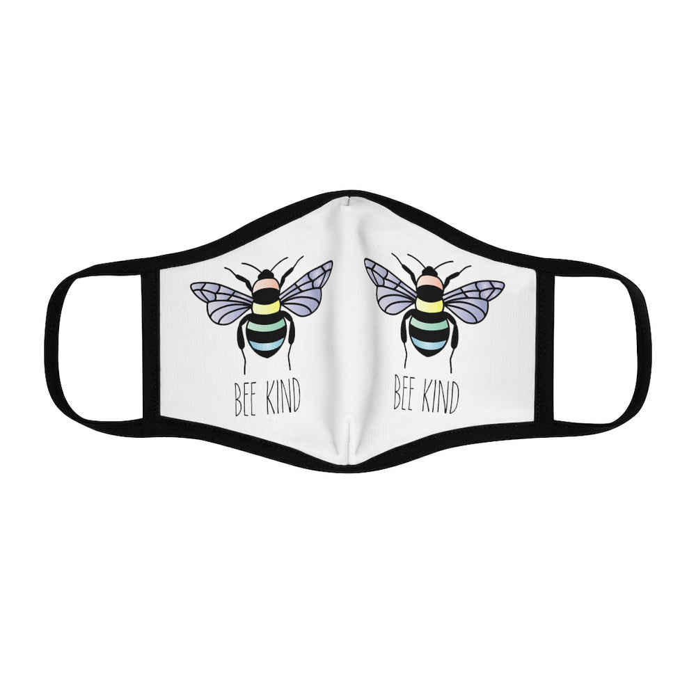 Bee Kind Fitted Polyester Face Mask