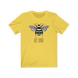 
            
                Load image into Gallery viewer, Bee Kind Unisex Jersey Short Sleeve Tee
            
        