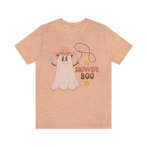 
            
                Load image into Gallery viewer, Howdy Boo Vintage Halloween Unisex T-Shirt
            
        