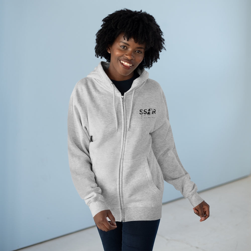 Dogs Only  - See Spot Rescued Fundraiser Zip-Up Hoodie