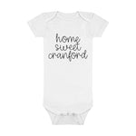 Home Sweet Cranford Onesie® Organic Baby Bodysuit