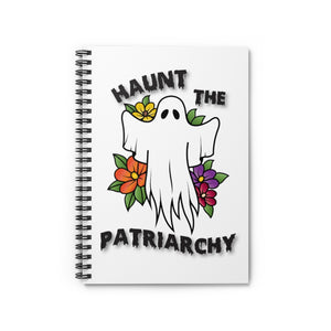 Haunt The Patriarchy Spiral Notebook