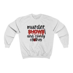 Murder Shows and a Comfy Sweatshirt!