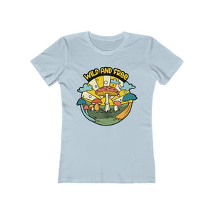 
            
                Load image into Gallery viewer, Wild and Free Magical Mushroom -  The Boyfriend Tee
            
        