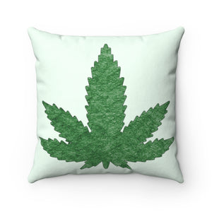 Just a Pot Leaf Square Pillow