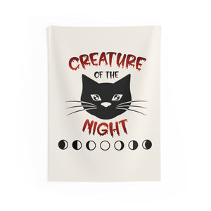 Creature of the Night Indoor Wall Tapestry