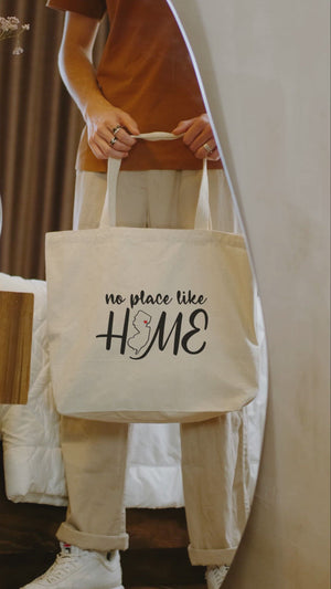 
            
                Load and play video in Gallery viewer, No Place Like Home NJ Tote Bag
            
        
