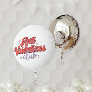 Anti Valentine's Day Party Waterproof Reusable Mylar Helium Balloon