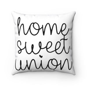 Home Sweet Union Throw Pillow