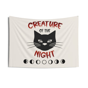 
            
                Load image into Gallery viewer, Creature of the Night Indoor Wall Tapestry
            
        