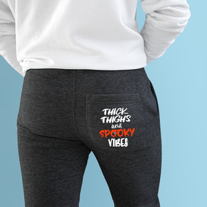 Thick Thighs & Spooky Vibes Booty Pocket Fleece Joggers