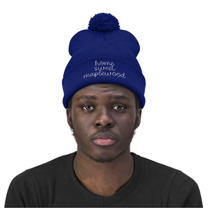 
            
                Load image into Gallery viewer, Home Sweet Maplewood Pom Pom Beanie
            
        