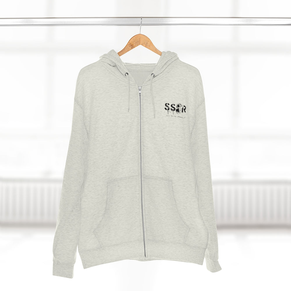 (Oatmeal Only) See Spot Rescued Fundraiser Sunset Zip-Up Hoodie