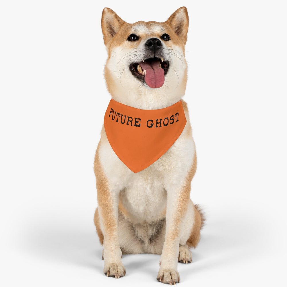 Future Ghost Pumpkin Pet Bandana Collar