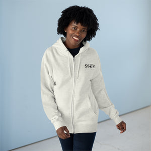 (Oatmeal Only) See Spot Rescued Fundraiser Sunset Zip-Up Hoodie