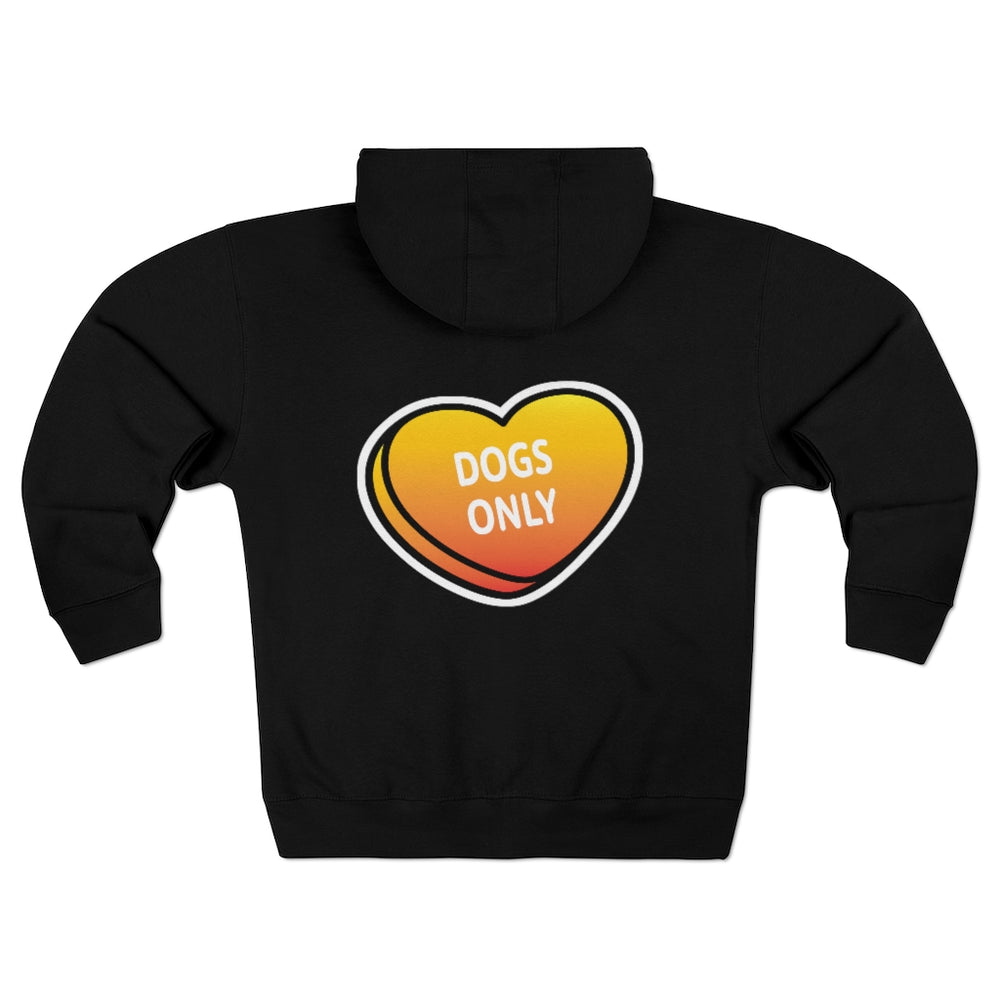 Dogs Only  - See Spot Rescued Fundraiser Sunrise Zip-Up Hoodie
