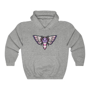 Pastelloween Moth Unisex Heavy Blend™ Hooded Sweatshirt