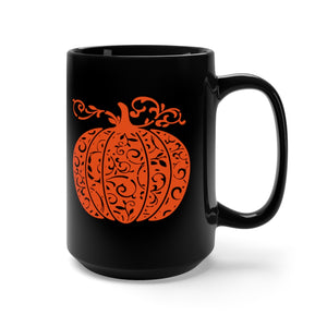 Pumpkin Spiced Black Mug 15oz